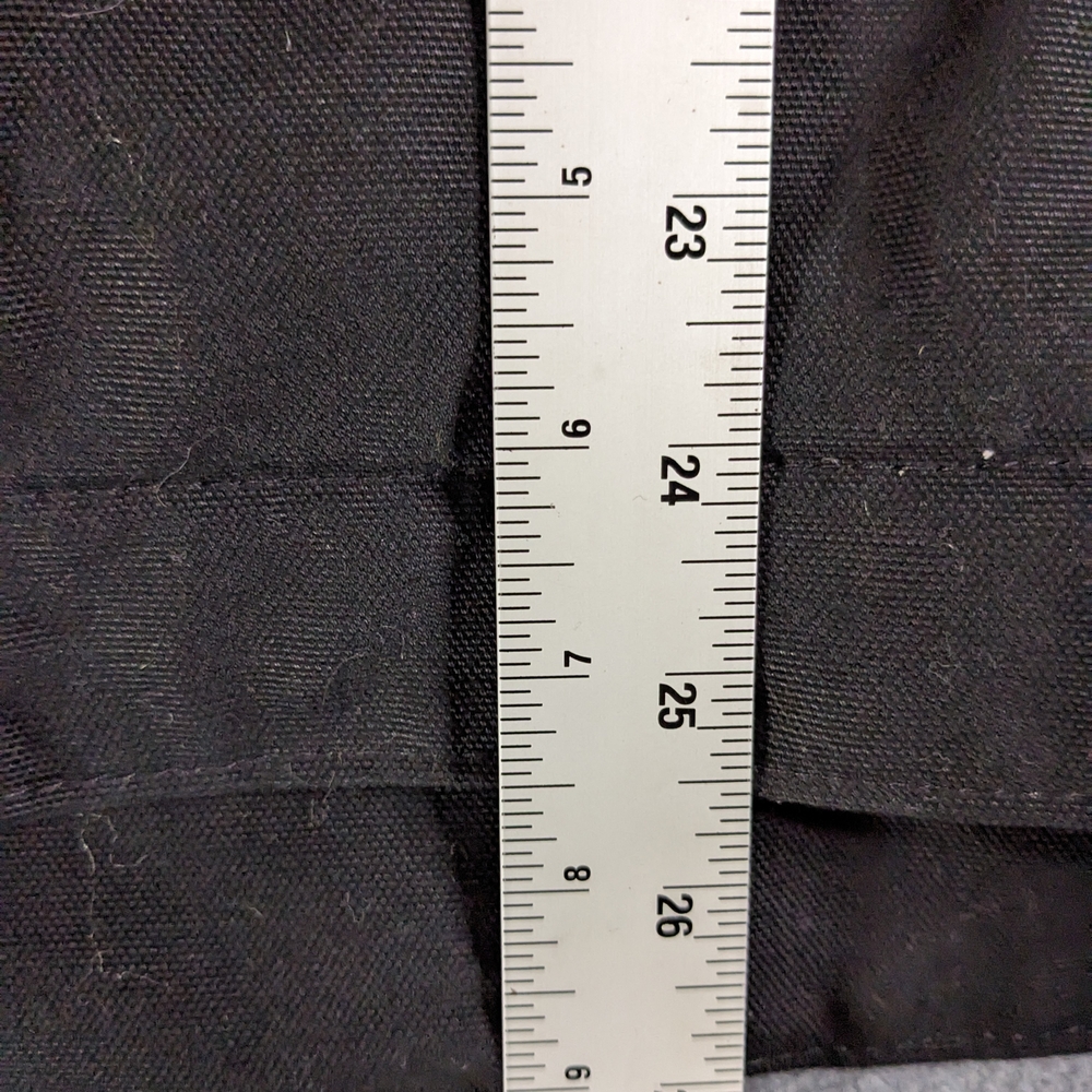 Carhartt Men's Black Canvas Jacket Flannel Lined FedEx Relaxed Fit Size Medium - Picture 11 of 12